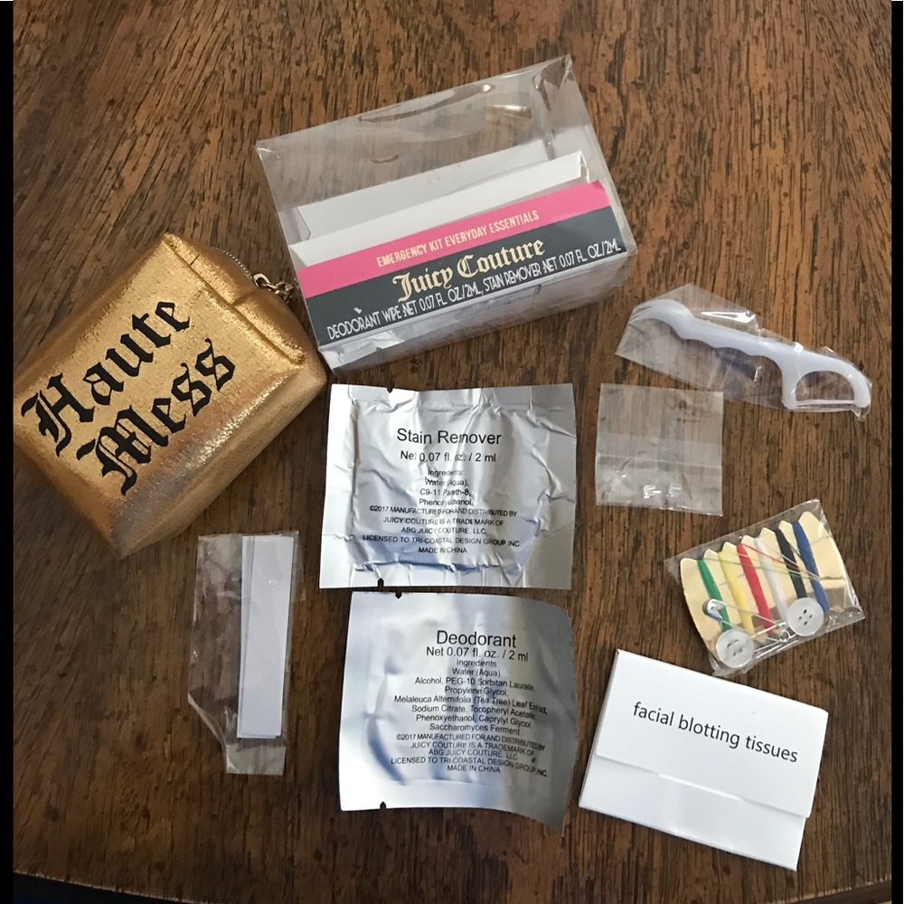 Juicy couture emergency kit